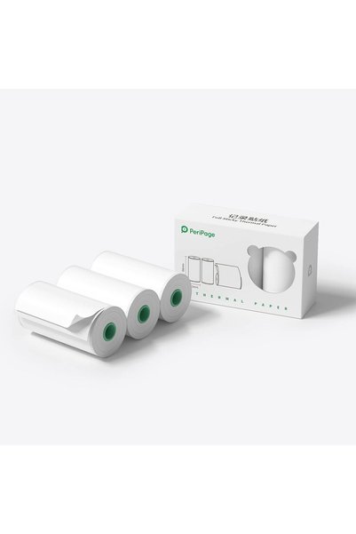 Generic Thermal Paper, Adhesive Label Paper, Color Thermal Sticker, 3 Rolls/B...