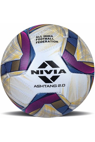 Generic ashtang football, size 5 (white/black/brown)
