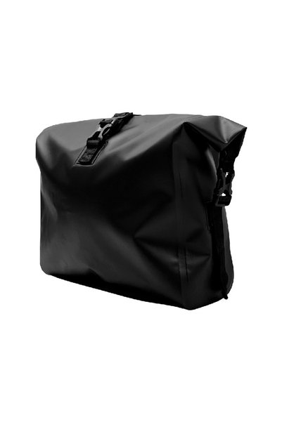 Generic Brand Rucsac și geantă de bicicletă impermeabile negre, cu construcți...