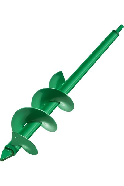 Generic مثقاب حلزوني للزراعة، مثقاب أرضي للحديقة 4x25 بوصة، مثقاب حلزوني لحفر...