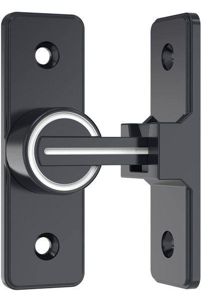 Generic 90 Degree Right Angle Door Lock, Heavy Duty Flip Door Latch Bolt Lock...