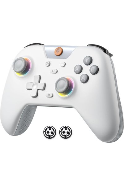 Generic X05 Wireless Game Controller for PC,Switch, Android,Steam,White