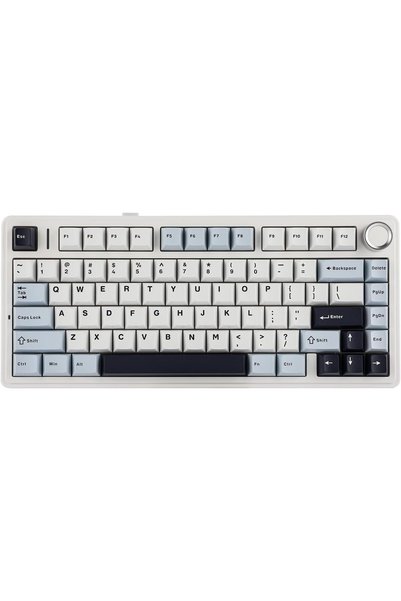 Generic x AULA F75 Gasket Mechanical Keyboard with Knob