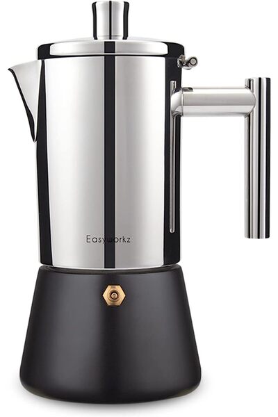 Generic Diego Stovetop Espresso Maker Stainless Steel Italian Coffee Machine ...