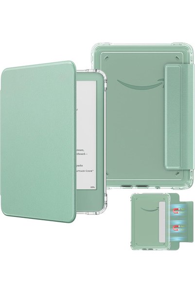 Generic Detachable Magnetic Case for 6" Kindle 11th 2024/2022, Matcha