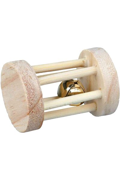 Generic Wooden Playing Roll, 5 x 3.5 cm