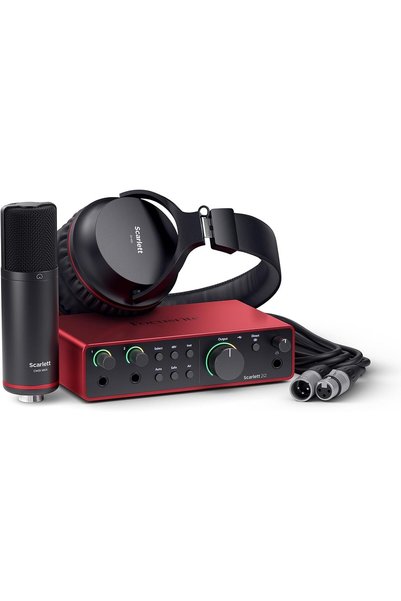 Generic Scarlett 2i2 Studio 4th Gen USB Audio Interface Bundle for the Songwr...