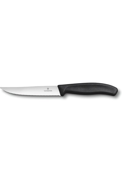 Generic Swiss Classic Gourmet Steak Knife, 4.7 inches, Black