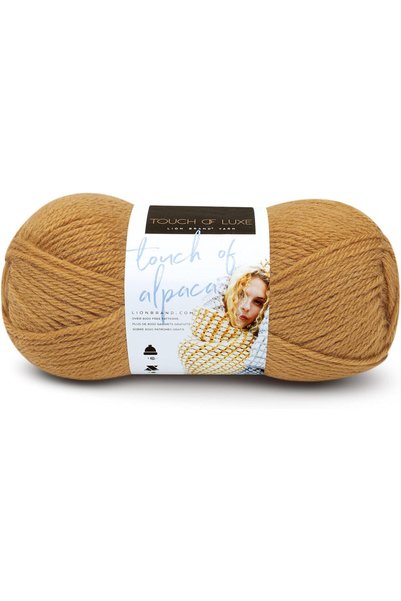 Generic (1 Skein) Touch of Alpaca Yarn, Goldenrod