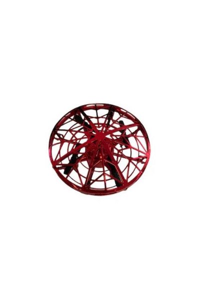 FOXMAG24 mini dronă, OZN, încărcare USB, senzori infraroșu, ABS, roșu