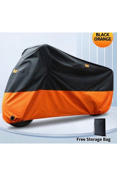 Generic Brand Waterproof Bicycle Cover for Outdoor Bikes and Motorcycles Oxfo...