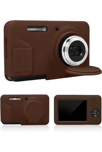 Generic حافظة لجهاز KODAK PIXPRO FZ55 - غطاء حماية من السيليكون الناعم باللون...