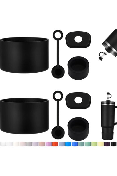 Generic 8 Piece Accessories for Stanley Cup, Silicone Spill Proof Stopper Set...