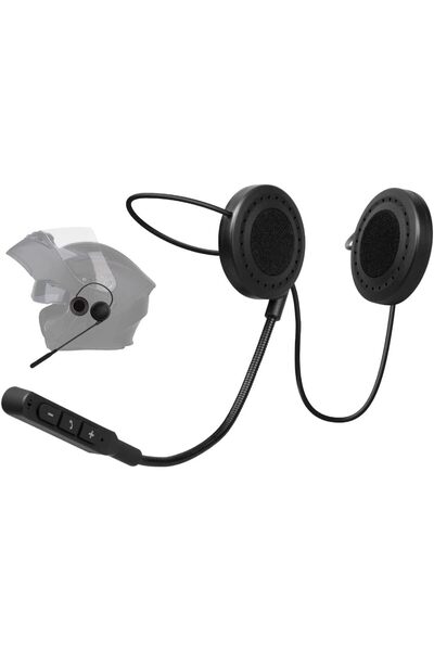 Generic Motorcycle Helmet Headset, SYOSI, Motorbike Headset Bluetooth 5.0 wit...