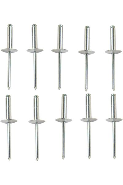 Generic POP RIVET WIDE FLANGE 4.8mm DIA x 19mm LONG