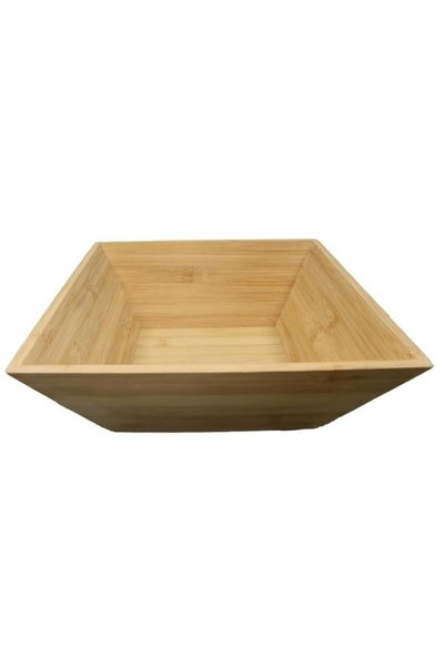 GRÜNBERG Bol pentru Salata, din Bambus, 15 x 15 x 7.50 cm, Grunberg