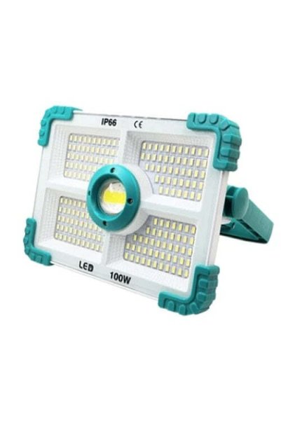 FOXMAG24 Proiector solar, 100W, 188 LED-uri, unghi de 180 de grade, 4 moduri,...