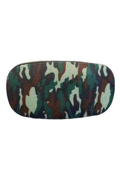FOXMAG24 portable speaker, 2 speakers, microphone, Bluetooth, TF slot, army