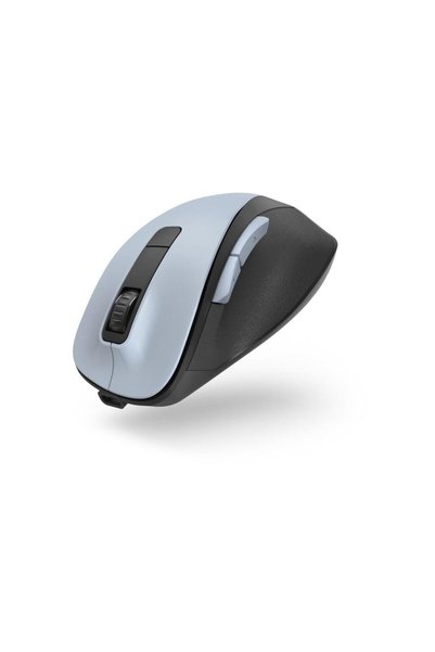 Hama MW-500 Recharge Optical 6-Button Mouse, Ergonomic, Polar Blue