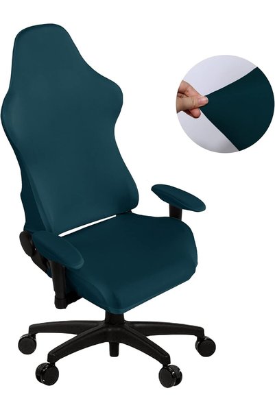Generic Gaming Chair Covers Stretch Washable Computer Chair Slipcovers for Ar...