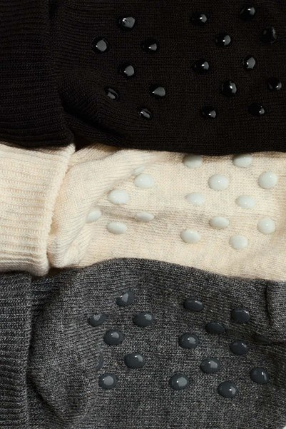 H&M 3-pack anti-slip-socks