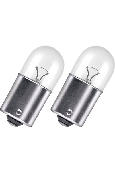 Generic مصباح السيارة البديل الأصلي BA15s R5W مصباح الإشارة عبوة نفطة (قطعتان)