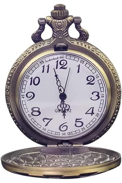 Generic Vintage Flip Pocket Watch, Retro Pocket Watches Quartz Pocket Watches...