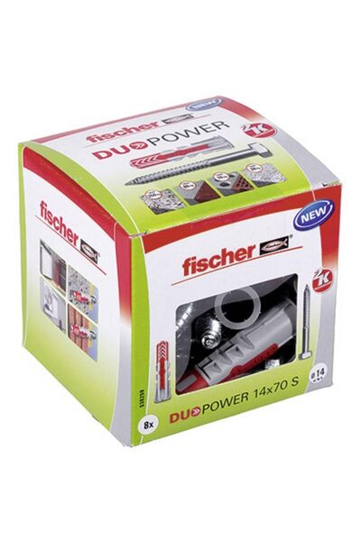 Generic DuoPower 14 x 70 S, powerful universal plug with safety screw, intell...