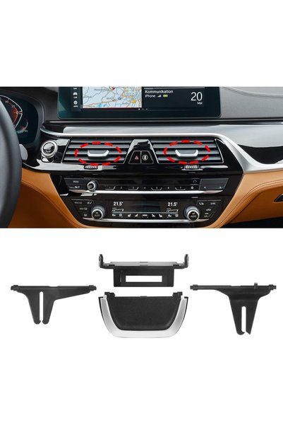 Generic متوافق مع مشبك فتحة تهوية BMW لطرازات 5'G30 G31 F90 M5، 6'G32 GT، مشا...