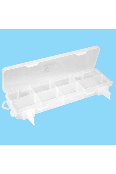 Baracuda Cutie pentru accesorii de pescuit HS041, 275 x 80 x 33 mm, alb trans...