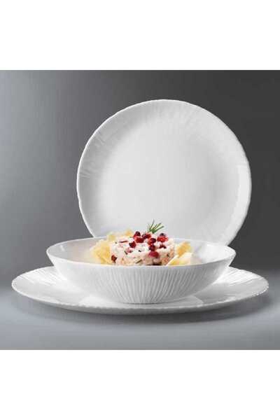 BORMIOLI Set masa 18 piese opal Coconut