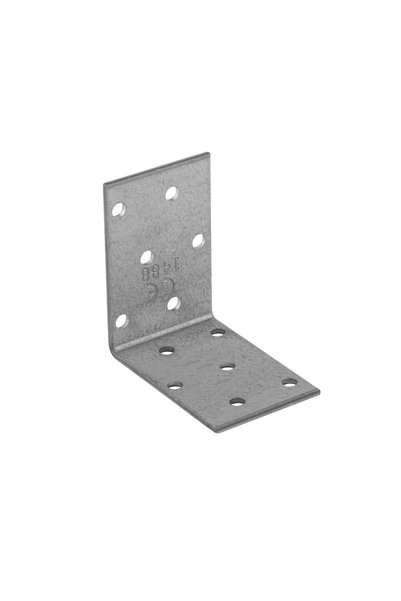 Domax Colțar/vinclu din oțel zincat perforat, 60x60x40x2 mm