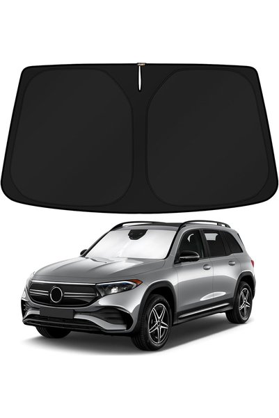 Generic واقي شمس للزجاج الأمامي لسيارات مرسيدس بنز EQB 250 300 350 4 Matic EV...