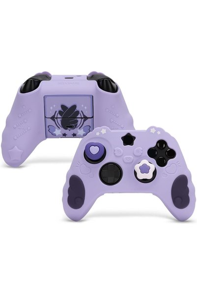 Generic Controller Skin Set for Xbox Soft Silicone Protective Cover Skin Case...