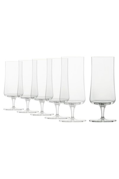 Schott Zwiesel Σετ 6 ποτηριών μπύρας, κρυστάλλινο γυαλί, 405ml, "Basic Bar Mo...