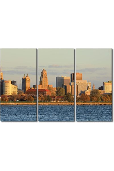 Generic Cityscape Canvas Wall Art Buffalo New York Paintings Prints on Canvas...