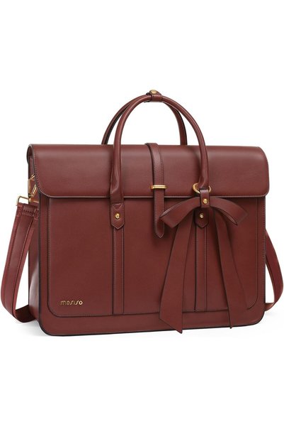 Generic Laptop Bag for Women,PU Leather Computer Bag