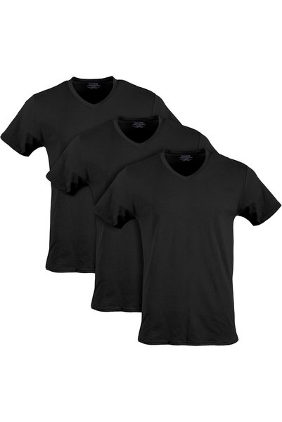 Generic mens Cotton Stretch Crew T-Shirt Underwear (pack of 3)