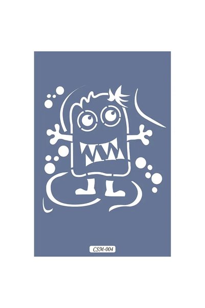 Cadence Boya Cute Creatures Children's Stencil 25x25cm CSM04