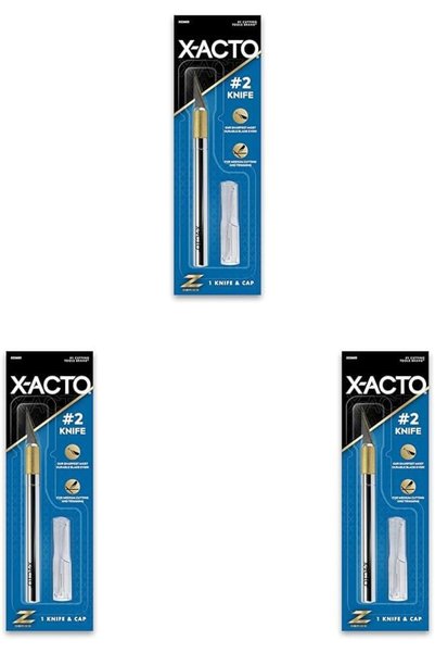 Generic Z-Series #2 Precision Knife with Cap (Pack of 3)