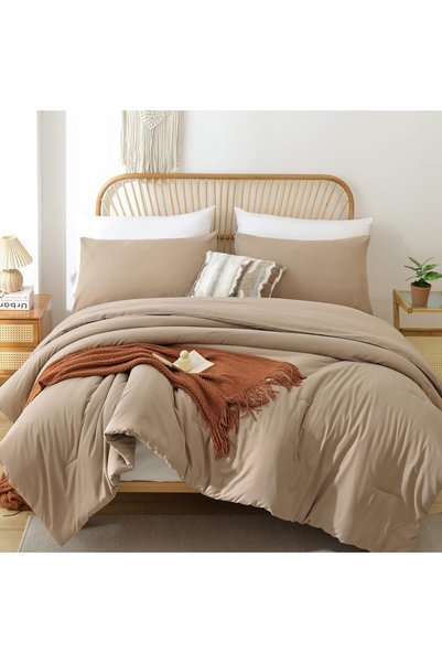 Generic Oversized King Comforter 128x120, 3pcs Super King Plus Comforter Set ...