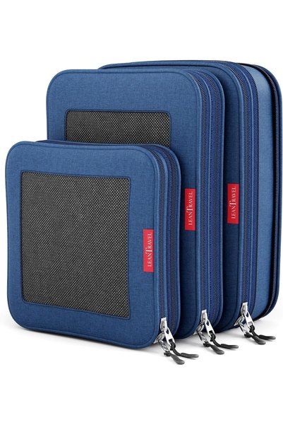 Generic Compression Packing Cubes for Travel Organizers with Double Zipper (3...
