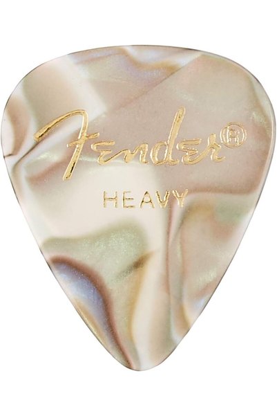Generic Premium Celluloid Guitar Picks 351 Shape, Abalone, Heavy, 144-Pack
