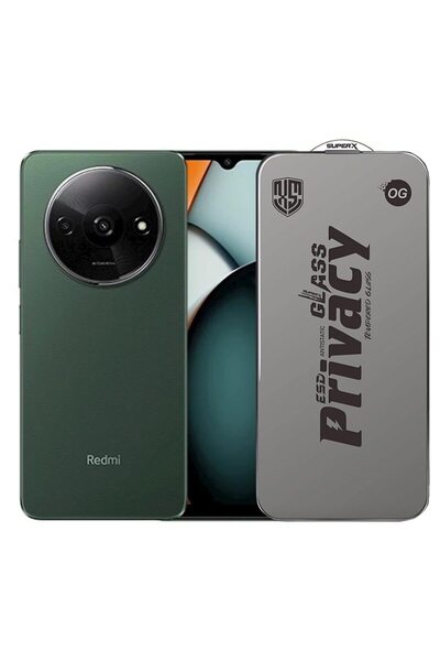 DAMUR Protection Film for Xiaomi Redmi A3, Innovation, ESD Antistatic Tempere...