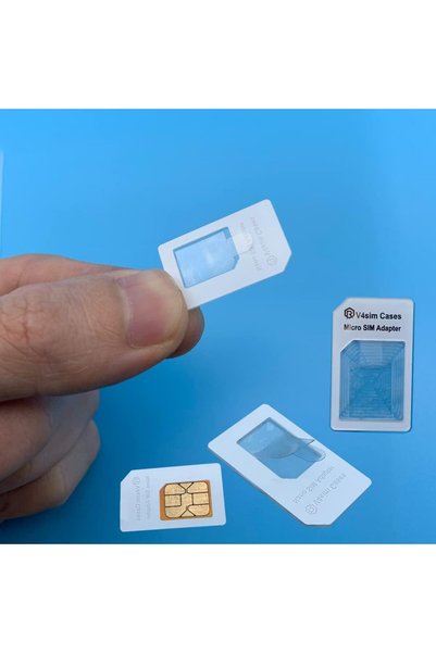 Generic Nano SIM Card Adapter 4 in 1 Converter Kit to Micro/Standard for All ...