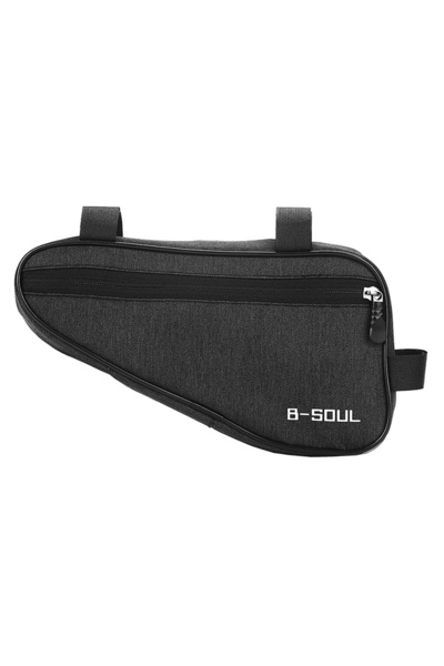 Choice black Bicycle Triangle Bag Bike Front Tube Frame Saddle Storage Bags M...