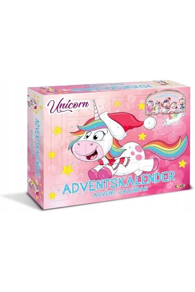 Amazon CALENDAR DE ADVENT CU UNICORN PENTRU FETE JUCĂRII ACCESORII CALENDAR