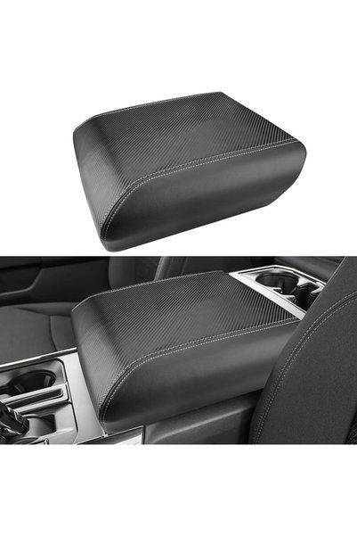 Generic غطاء مسند الذراع لكونسول السيارة المركزي لفورد F150 2025 2024 إكسسوار...