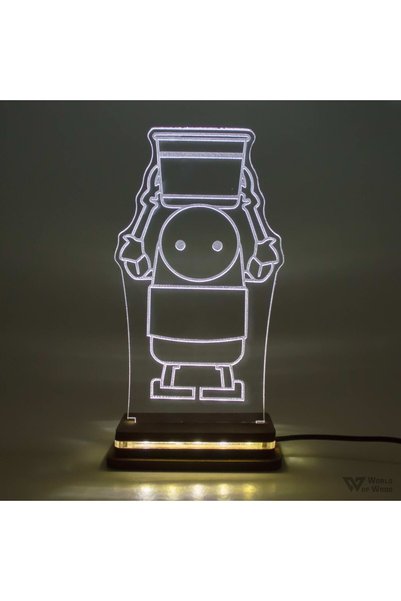 Generic Brand Φωτιστικό LED "Nier Automata Robot" W00714 Λευκό