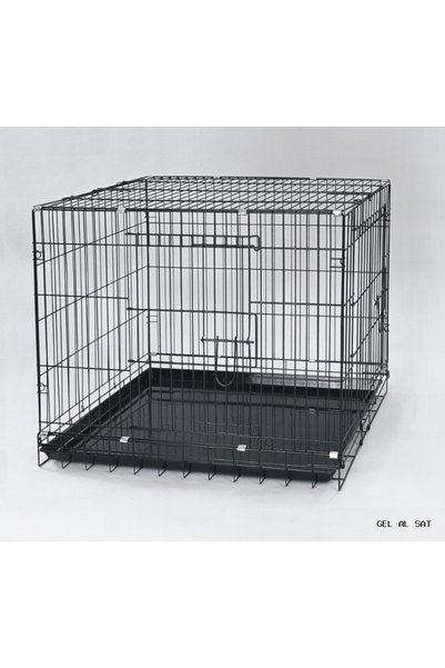 Dayang GELALSAT Köpek Kafesi (112316) Siyah 93x56.5x63.5